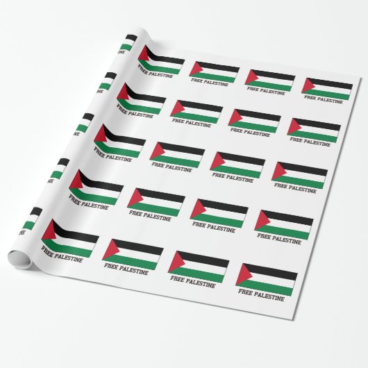 Papier Cadeau La Palestine libre (Déroulé)