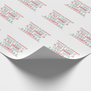 Papier Cadeau La plupart de Likely à boire du cidre avec Père No