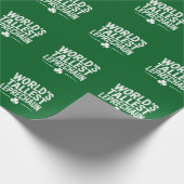 Papier Cadeau La plus haute journée Leprechaun St. Patrick (Coin)