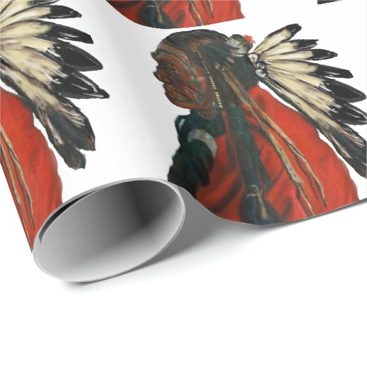 PAPIER CADEAU LA PLUS LONGUE TRAÎNÉE (Coin rond)