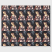 Papier Cadeau La Primavera en détail par Sandro Botticelli (Plat)