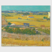 Papier Cadeau La récolte, 1888 par Vincent van Gogh (Plat)