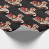 Papier Cadeau La reine de Yorkie (Coin)