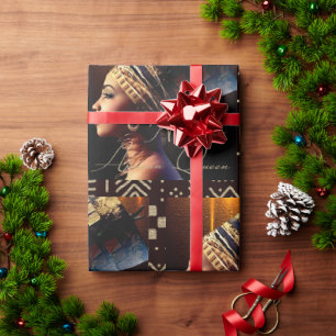 Papier Cadeau La reine d'Égypte Nefertiti