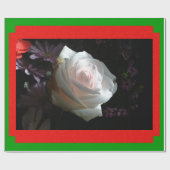 Papier Cadeau La Rose Blanche (Plat)