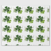 Papier Cadeau La Saint-Patrick (Plat)