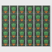 Papier Cadeau la Saint-Patrick, la journée de Patrick (Plat)