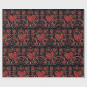 PAPIER CADEAU LA SAINT-VALENTIN     (Plat)