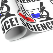 Papier Cadeau La Science ! (Coin rond)