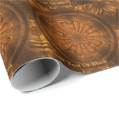 Papier Cadeau La sculpture sur bois (Coin rond)