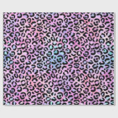 Papier Cadeau La série Iridescent Leopard Design 4 (Plat)