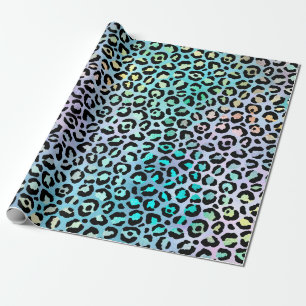 Papier Cadeau La série Léopard Iridescent Design 8