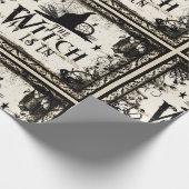 Papier Cadeau La sorcière est dedans ! Papier d'emballage (Coin)