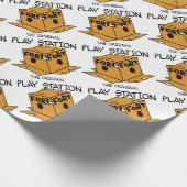 Papier Cadeau La station originale de jeu (Coin)