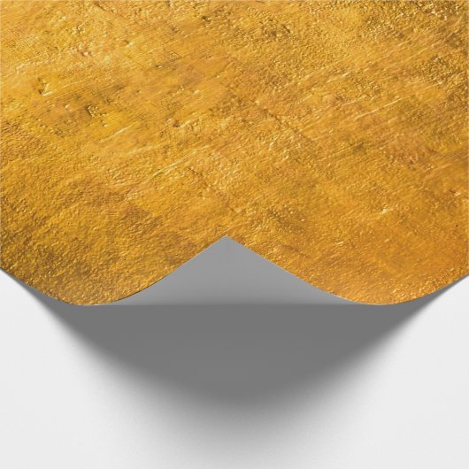 Papier Cadeau La surface en laiton en béton jaillit des murs de (Coin)