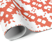 Papier Cadeau La talavera mexicaine traditionnelle ornée. Design (Coin rond)