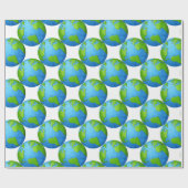 Papier Cadeau la terre (Plat)