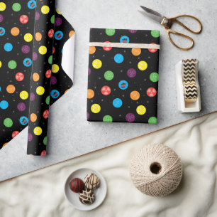 Papier Cadeau La théorie du Big Bang Motif noir