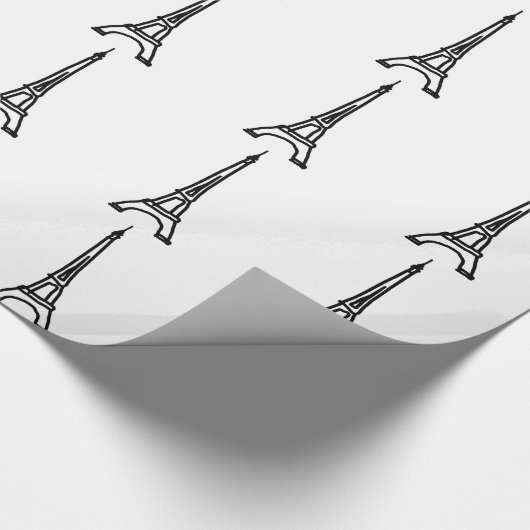 Papier Cadeau La Tour Eiffel (Coin)