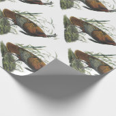 Papier Cadeau La Turquie sauvage par Audubon (Coin)