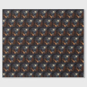 Papier Cadeau La veille de Noël 2 (Plat)