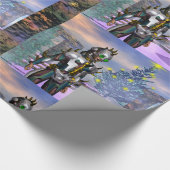 PAPIER CADEAU LA VEILLE D'UN CYBORG DU NOUVEL AN (Coin)