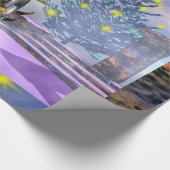 PAPIER CADEAU LA VEILLE D'UN CYBORG DU NOUVEL AN (Coin)