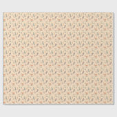 Papier Cadeau La verdure botanique (Plat)