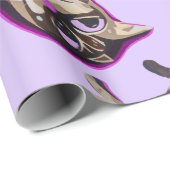 Papier Cadeau La vie, c'est du bon papier à envelopper (Coin rond)