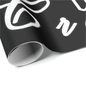 Papier Cadeau La vie commence à la croix (Coin rond)