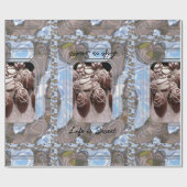 Papier Cadeau La vie est douce (Plat)