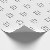 PAPIER CADEAU LA VIE EST MEILLEURE DANS LA FERME (Coin)