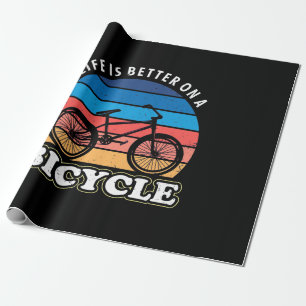 Papier Cadeau La Vie Est Mieux À Vélo