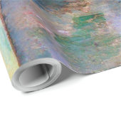 Papier Cadeau La vie morte avec des fleurs dans un Vase, Paul Ce (Coin rond)