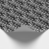 Papier Cadeau La vie noire (Coin)