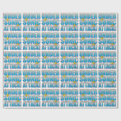 Papier Cadeau La vie sonique B d'attaque (Plat)