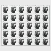 Papier Cadeau Lab Happy Face (Plat)