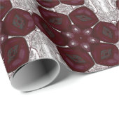 Papier Cadeau Labia Fluer Prem Mandal (Coin rond)