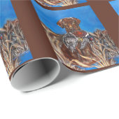 PAPIER CADEAU LABORATOIRE DE CHOCOLAT (Coin rond)