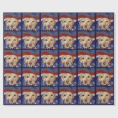 PAPIER CADEAU LABRADOR RETRIEVER            (Plat)