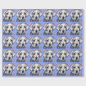 Papier Cadeau Labrador Retriever (Plat)