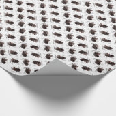Papier Cadeau Labrador Retriever (chocolat) Histoire Conception (Coin)