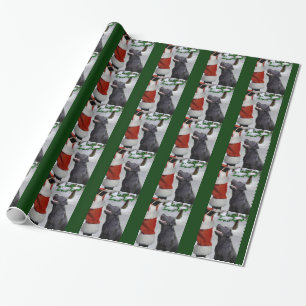 Papier Cadeau Labrador Retriever Christmas