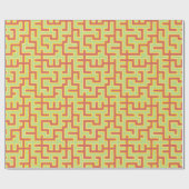 Papier Cadeau Labyrinthe (Plat)