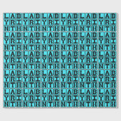 Papier Cadeau Labyrinthe, Labyrinthe complexe (Plat)