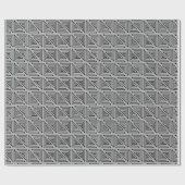 Papier Cadeau Labyrinthes Art Déco (Plat)