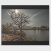 Papier Cadeau Lac 4 (Plat)