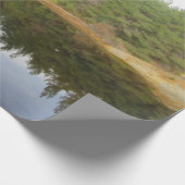 Papier Cadeau Lac de réflexion des pins (Coin)