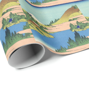 Papier Cadeau Lac Hokusai Hakone dans la province de Sagami