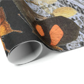 PAPIER CADEAU LACE ANTIQUE AVEC PAPIER À BOUTEILLES (Coin rond)